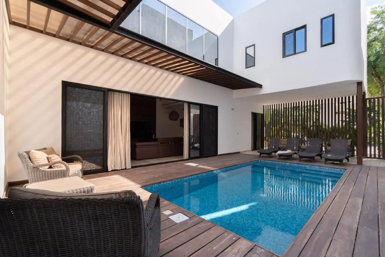 טולום Villa Amalia 5 Bdr W Private Pool In Aldea Zama 0*,